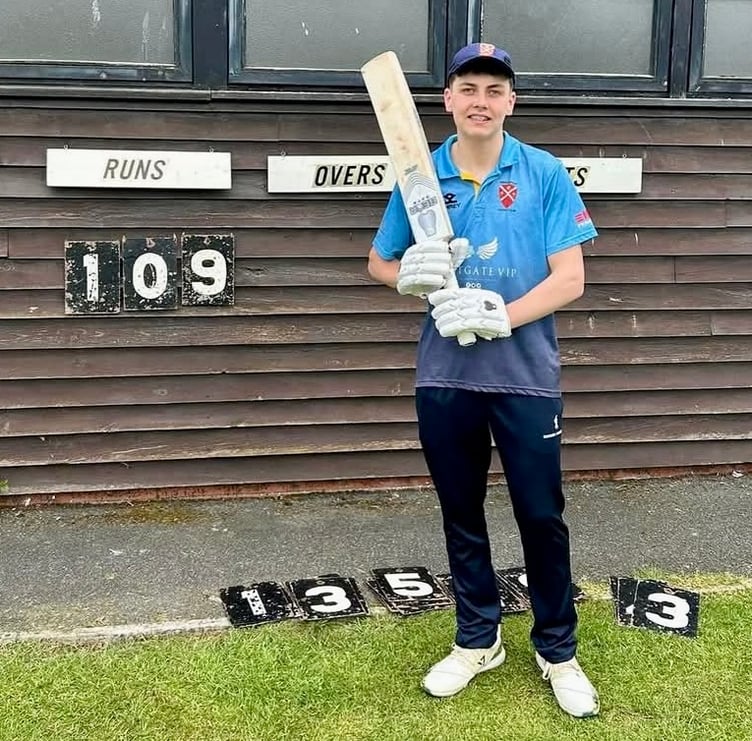 James Morris fired his maiden ton for Abergavenny CC