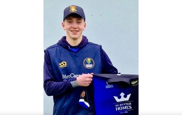 Hugo Caldicott scored 53 for Usk