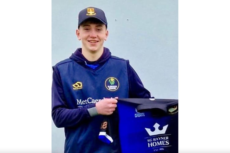 Hugo Caldicott scored 53 for Usk