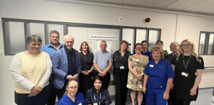 Nevill Hall's diabetes unit opens the Wendy Bowen Education Room