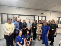 Nevill Hall's diabetes unit opens the Wendy Bowen Education Room