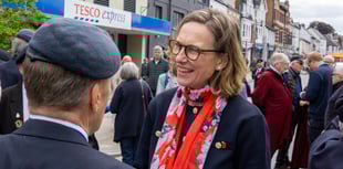 Fookes marks VE Day in Monmouthshire