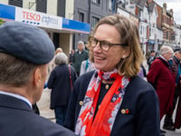 Fookes marks VE Day in Monmouthshire