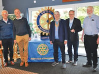 Rotary Club celebrate 25 years of letting off steam! 
