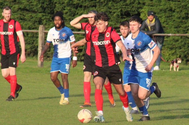 Goytre charge forward against Chepstow