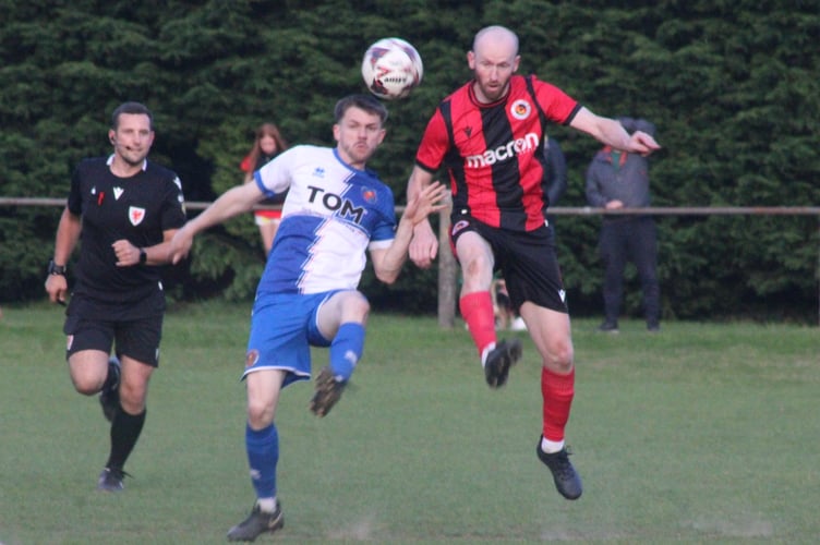 Goytre beat Chepstow 2-1 before drawing 1-1 with them