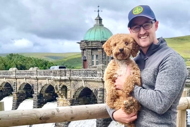 Scott Hinch and his dog Toby. A fit mountain climber was diagnosed with cancer after experiencing a seizure - despite ignoring headaches and nosebleeds, he now believes to have been "warning signs". Scott Hinch, 29, led a fit and active lifestyle and, despite "experiencing a few headaches and nosebleeds", had no prior significant health problems. But on his way to work on 19 August 2019, he suffered a seizure and was rushed to Neville Hall Hospital. He was put into a four-day coma and - after waking up - an MRI revealed a grade 2 astrocytoma - and he was given three to five years to live.