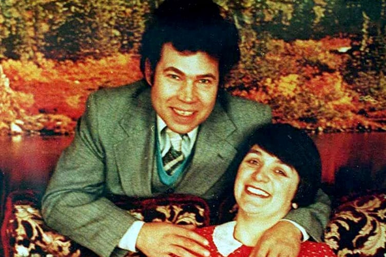 Archive photo of Fred and Rose West. Release date February 28 2024. See SWNS story SWNAtunnels Fred West had direct access to a network of 'secret' tunnels near his Cromwell Street home that he could have used to carry out and cover up his crimes, locals claim. The serial killer is said to have had detailed knowledge of the complex 'underground world' beneath Gloucester that has been shrouded in secrecy for decades. Urban explorers have uncovered evidence that is believed to show 22 miles of interconnected tunnels passing through many of its major sights. Some of the subterranean chambers are just yards away from the so-called House of Horrors in Cromwell Street.