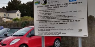 Peter Fox supports free parking in Monmouthshire