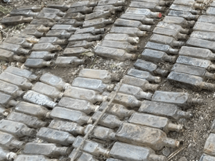 Abergavenny bottles among 1000 going on sale from family garden