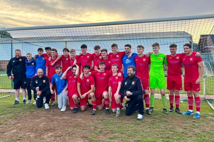 Abergavenny Town's 2nds secured the FAW South East reserves title with a 2-0 win at Chepstow last night