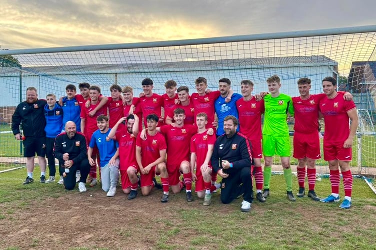 Abergavenny Town's 2nds secured the FAW South East reserves title with a 2-0 win at Chepstow last night