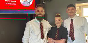 Louise takes Clubperson of Year again ahead of Mardy football fun day