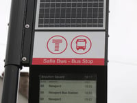 Real-time bus schedules in Raglan
