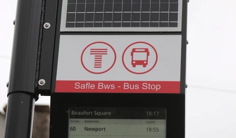 Real-time bus schedules in Raglan