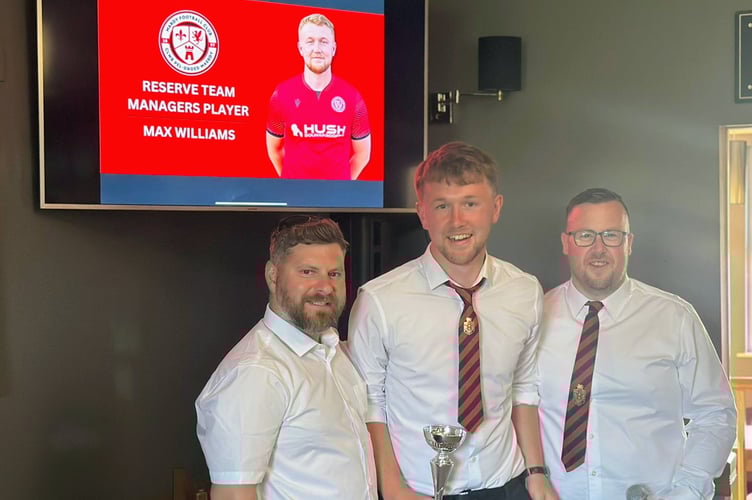 Mardy FC Reserve Team Manager's Player Max Williams