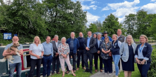 Committee visits Mon and Brec Canal