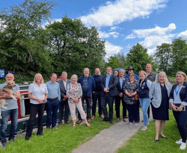 Committee visits Mon and Brec Canal