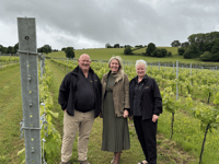 Laura Anne Jones at White Castle Vineyard