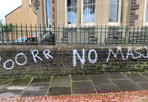 WATCH: Anti-muslim graffiti found on building earmarked for Abergavenny Mosque