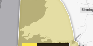 Wales set to be hit by thunderstorm