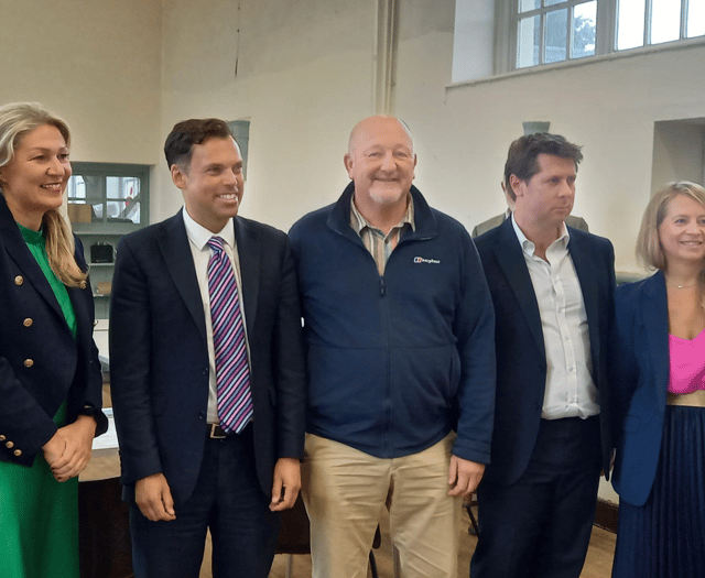 Transport secretary at A40 Raglan junction