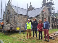Sawmill chips in to help save  rural church
