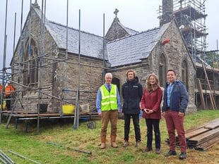 Sawmill chips in to help save  rural church