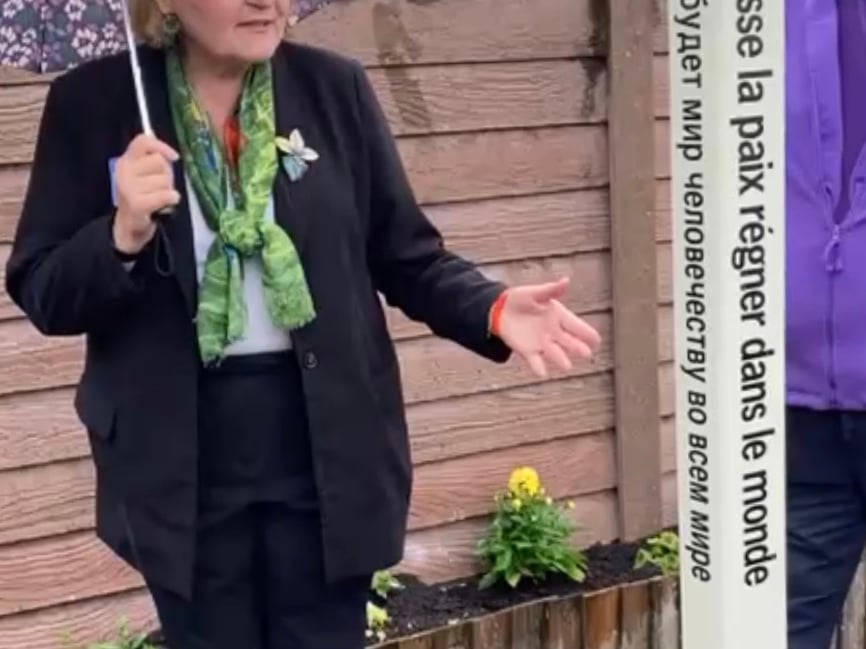 Rotary International President stops in Brynmawr on world tour