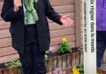 Rotary International President stops in Brynmawr on world tour