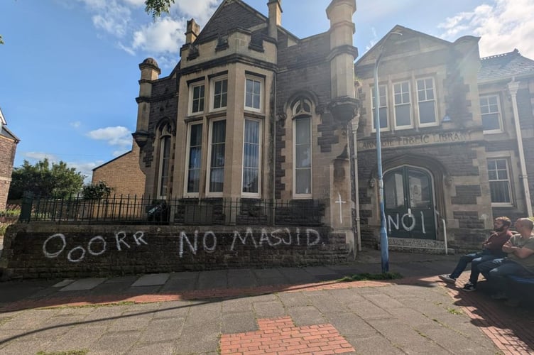 Old_Abergavenny_Library_Vandalised_