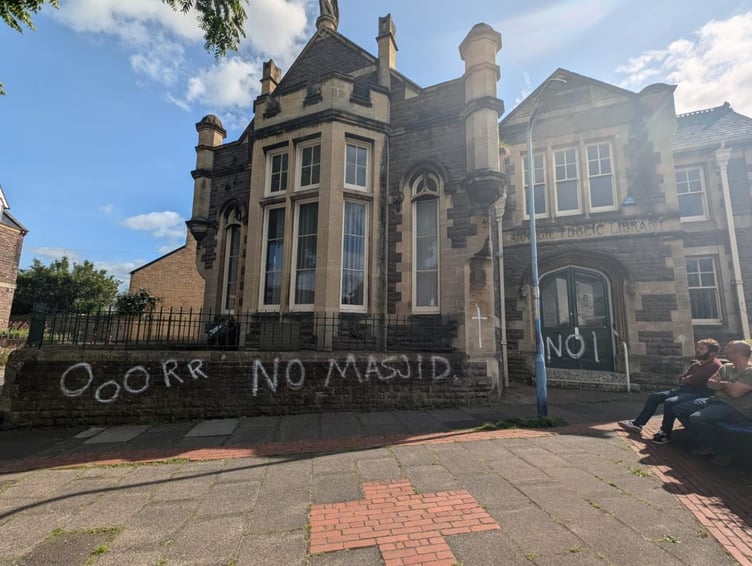 Old_Abergavenny_Library_Vandalised_