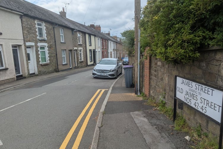 James street in Blaenavon