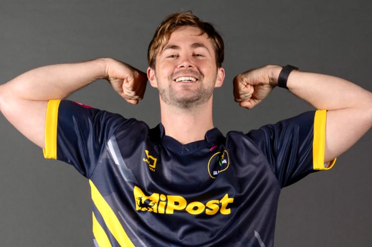 Glamorgan CCC's Eddie Byrom hit 117 for Abergavenny in their 13 run win over Cardiff