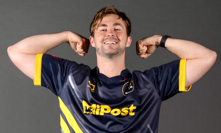 Glamorgan CCC's Ed Byrom hit 77 for Abergavenny