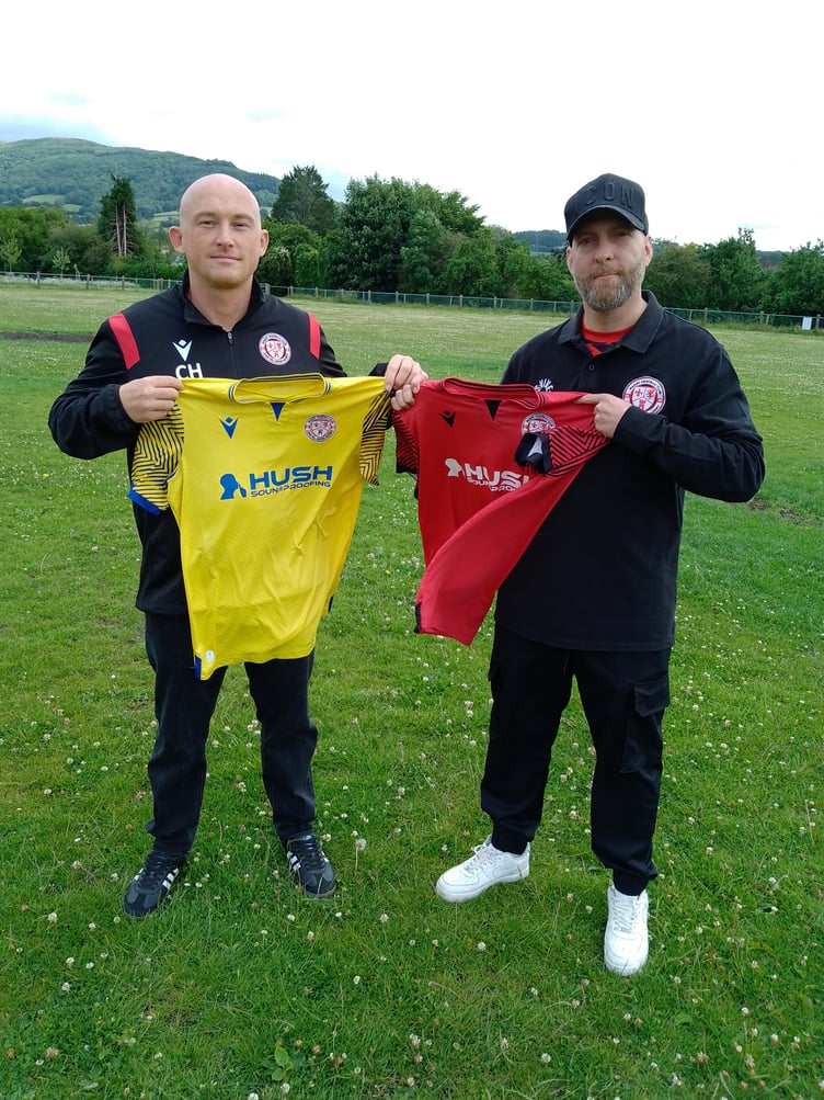 New Mardy managers Dai Sadler and Chris Harriman