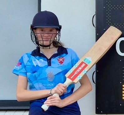 Bella Collett scored an unbeaten 51 for Abergavenny Women