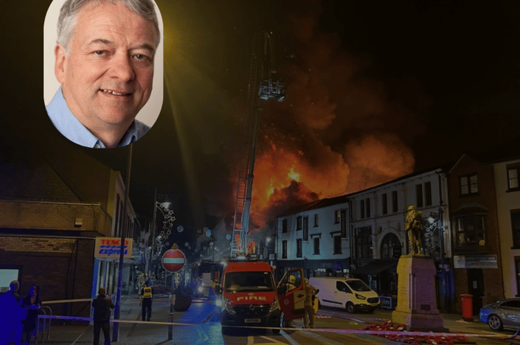 Frogmore fire welsh language coverage prevented