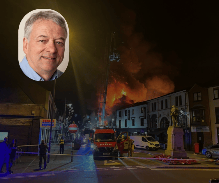 Frogmore fire welsh language coverage prevented