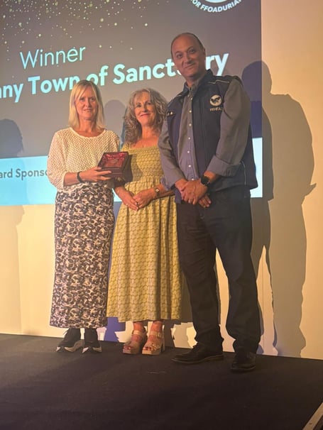 Welsh refugee council awards winner atoc