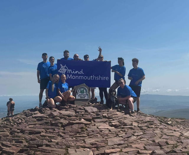 Estero Lounge charity hike for Mind Monmouthshire