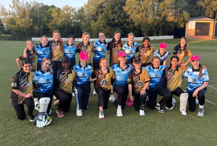 Abergavenny and Newport U14 girls enjoyed another competitive but friendly match