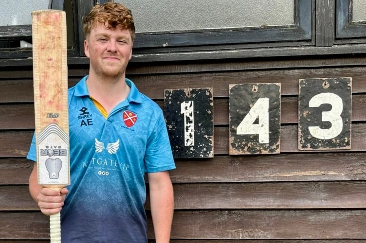 Archie Eccles fired a career best 143
