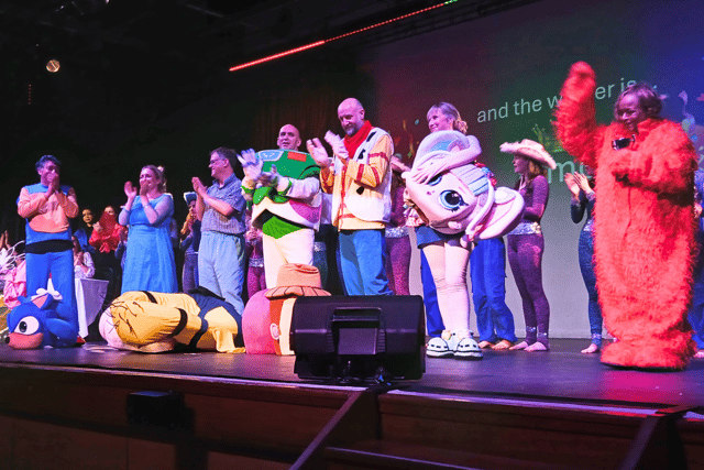 Annual staff masked singer at Haberdashers