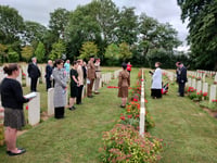 
The grave of Monmouthshire war hero finally identified 