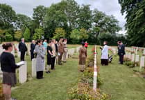 The grave of Monmouthshire war hero finally identified