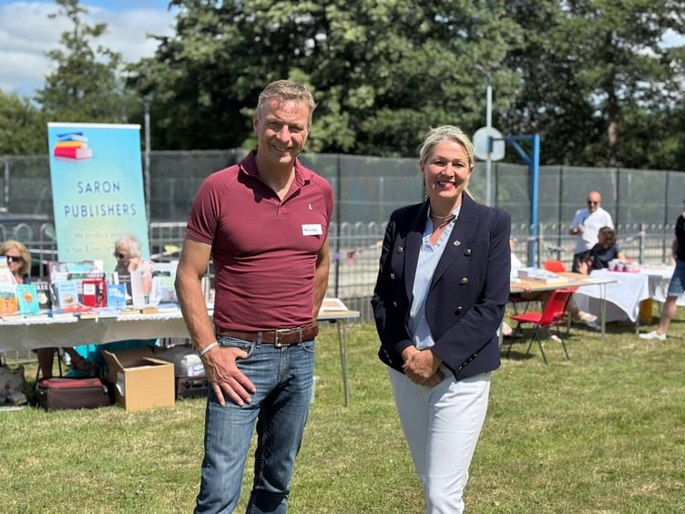 Laura Anne Jones and Tony Kear, Llanbadoc and Usk Councillor