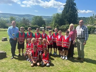 Primary school celebrates top Welsh language award