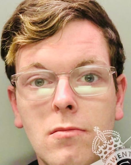 Mugshot of jack llewellyn, jailed for a collision that occurred in 2023