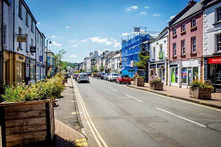 High streets in Monmouthshire will benefit from a £1.5m funding boost